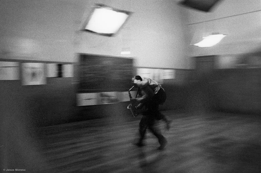 1981. Performance de Noemi Lapzeson et Eduardo Kohan produite par Contrechamps.