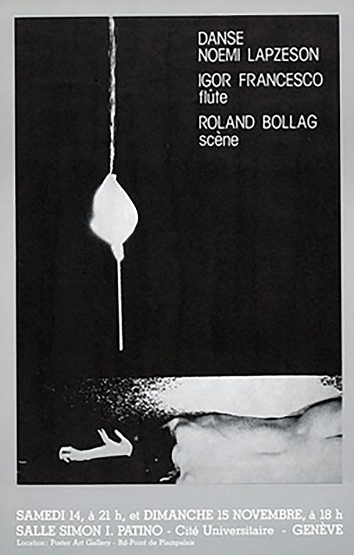 1981. Affiche There is another shore you know Noemi Lapzeson.