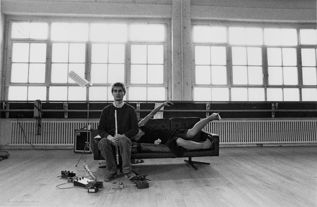 1981. Répétition Another Shore you know. ©  Jesus Moreno