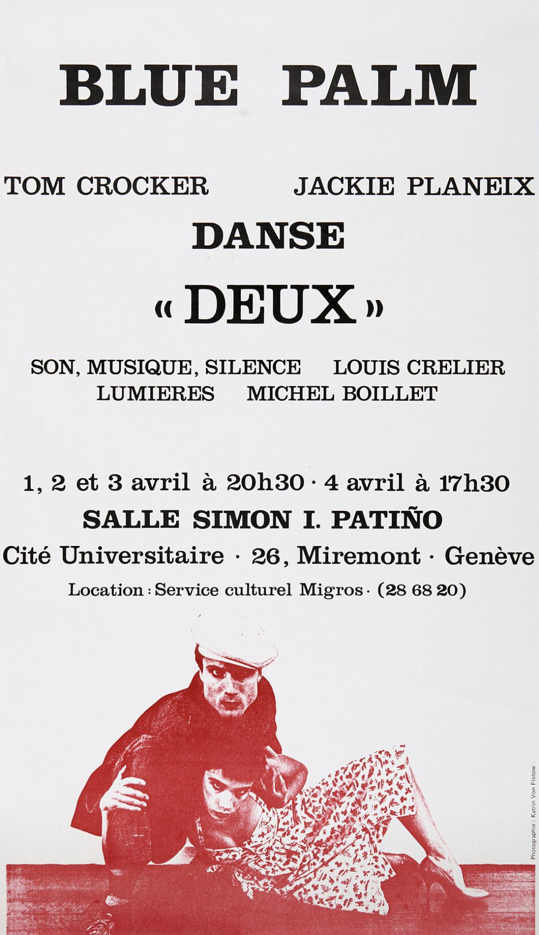 1982. Blue Palm Dance Theatre. Deux. 