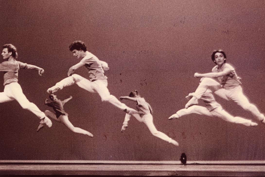 1986. L’Eté d’Ivonice Satie. Salle Patiño.Frédéric Gafner, Prisca Harsch, Patrice Delay.