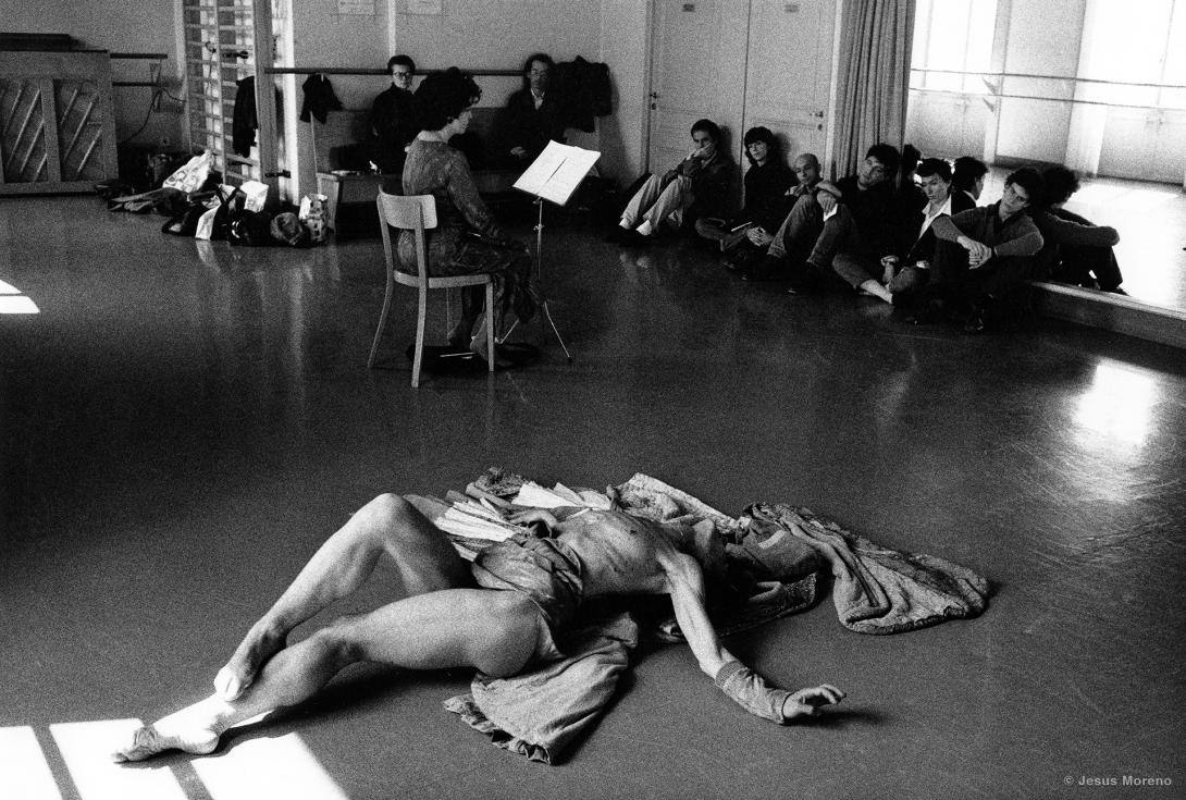 1986, Noemi Lapzeson, répétition de Je deviendrai Médée
