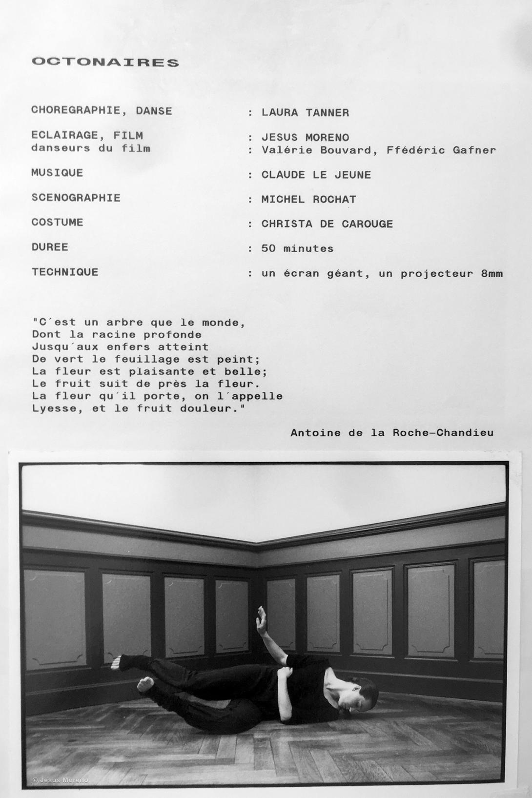 1987. Espace Orlandi. Solo de Laura Tanner © photo Jesus Moreno – Collection Laura Tanner
