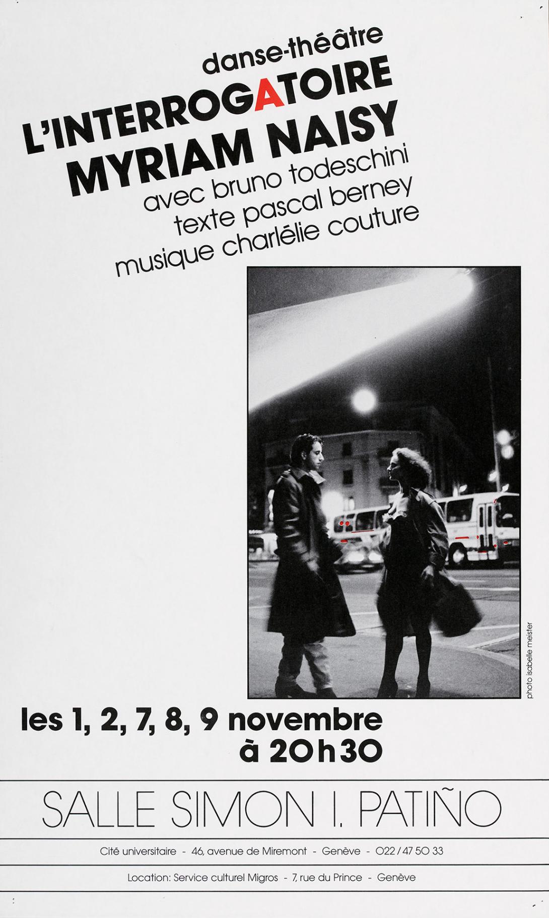 1988. Myriam Naisy. L'interrogatoire.