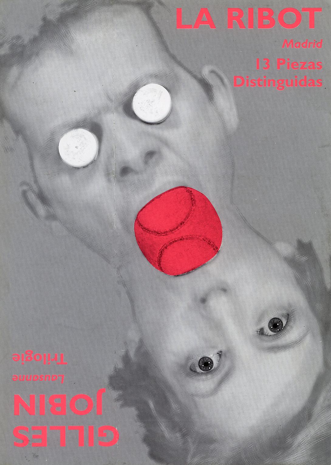 1995. La Ribot et Gilles Jobin