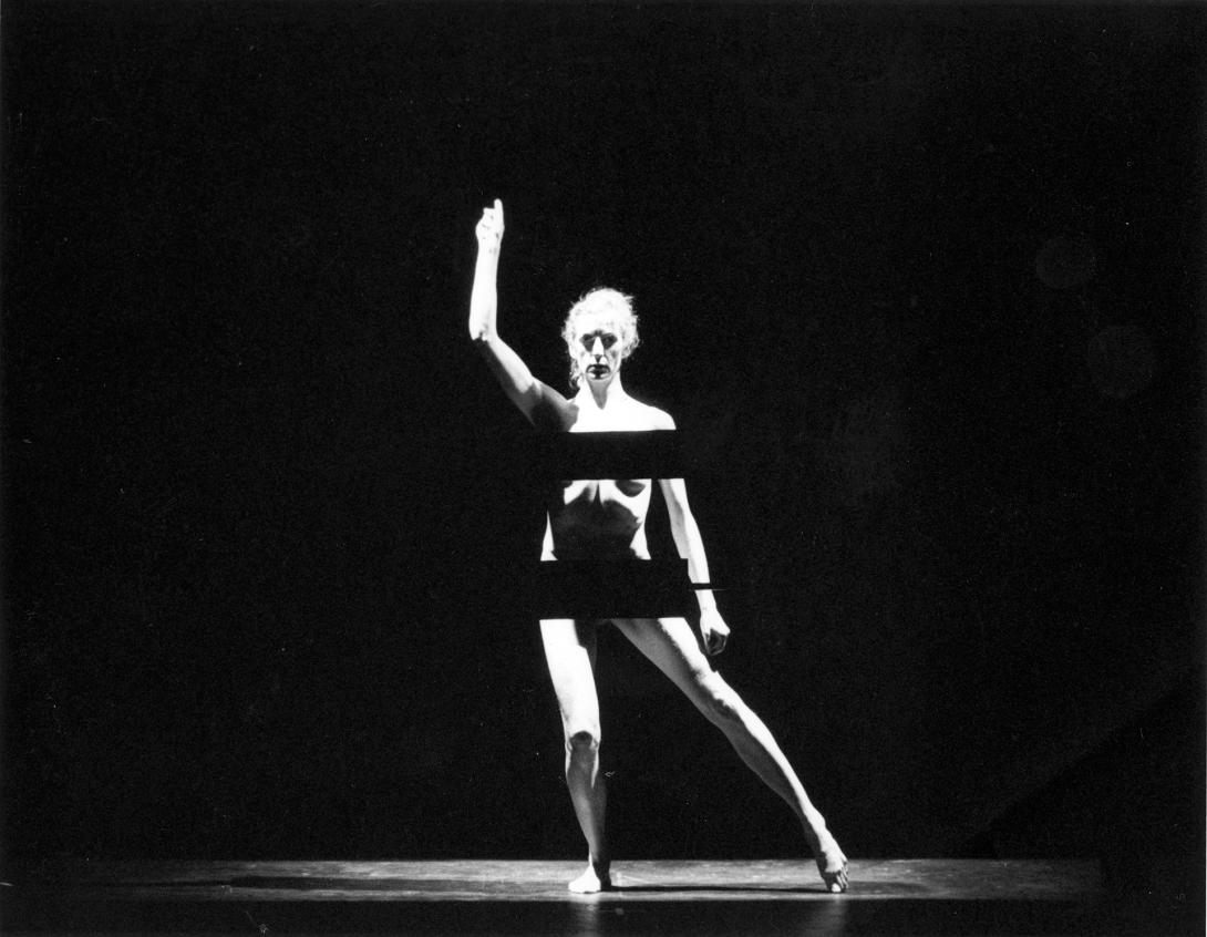 1997. La Ribot. ADC Studio © Isabelle Meister