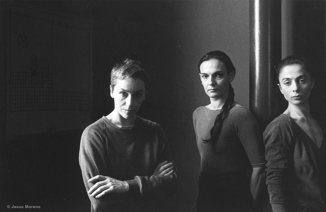  Laura Tanner, Simone Ferro (ex du Ballet du Grand Théâtre, 1982-92) et Mena Avolio © Jesus Moreno Collection Laura Tanner